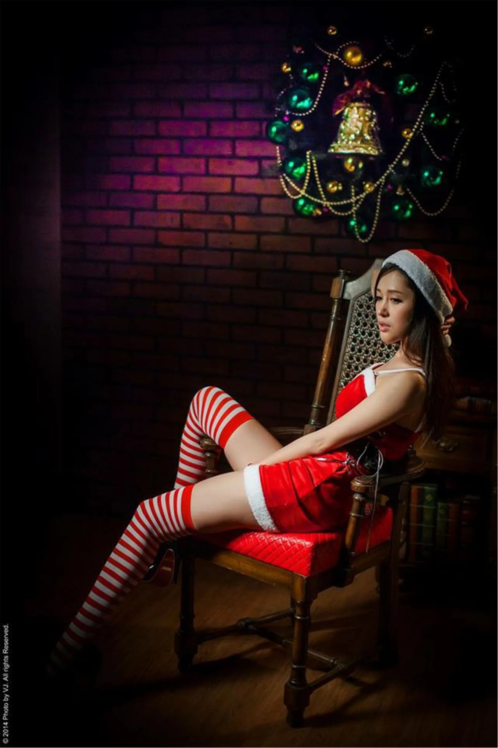 [Tập đặc biệt của Beautyleg] Avy Du Kewei (Tian Xiaoyu) - Bộ ảnh trang phục Giáng sinh - 21