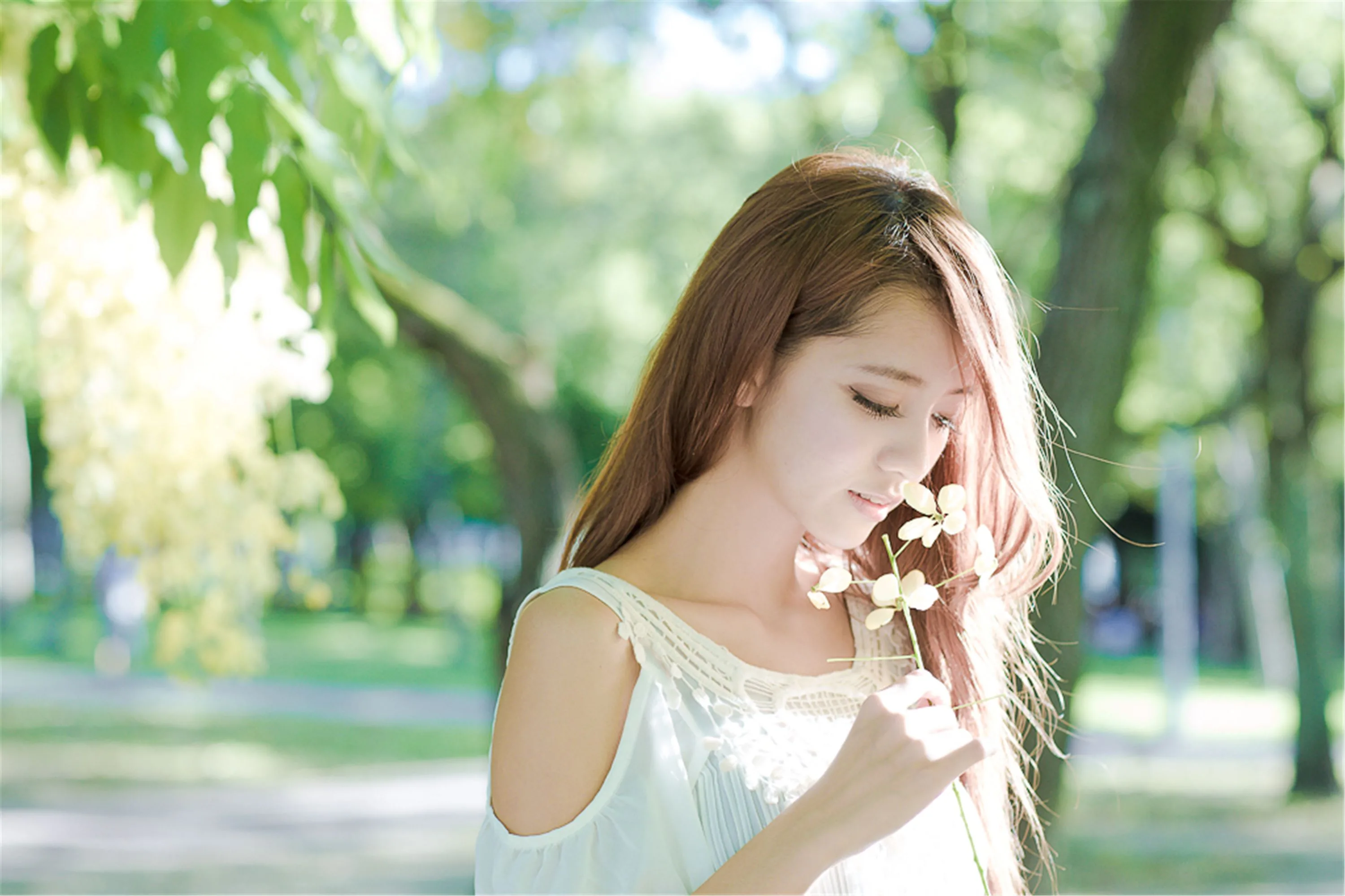 [Tổng hợp từ Internet] Yan An - Buổi chụp ảnh ngoài trời tại Công viên rừng Đại An - 16