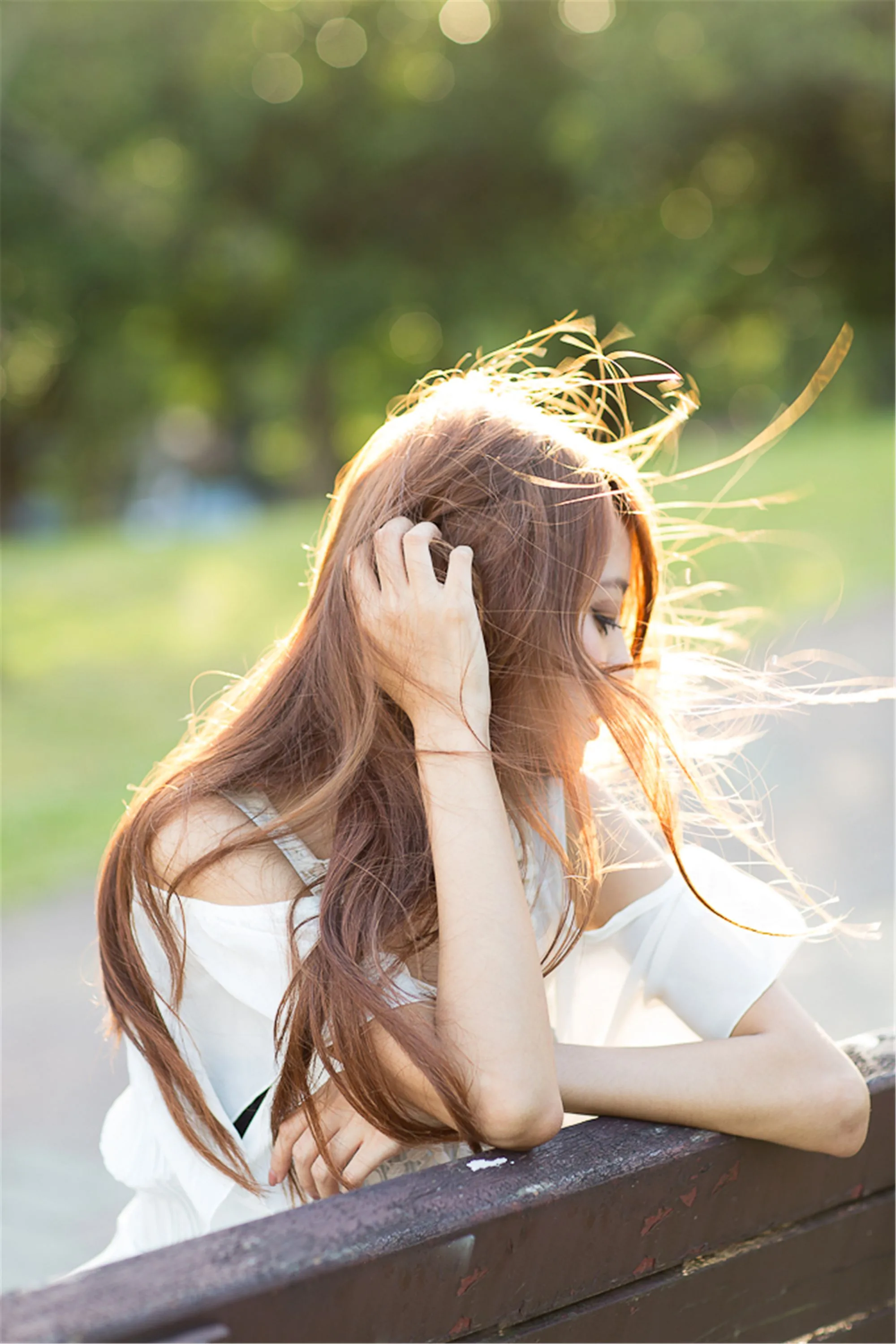 [Tổng hợp từ Internet] Yan An - Buổi chụp ảnh ngoài trời tại Công viên rừng Đại An - 23