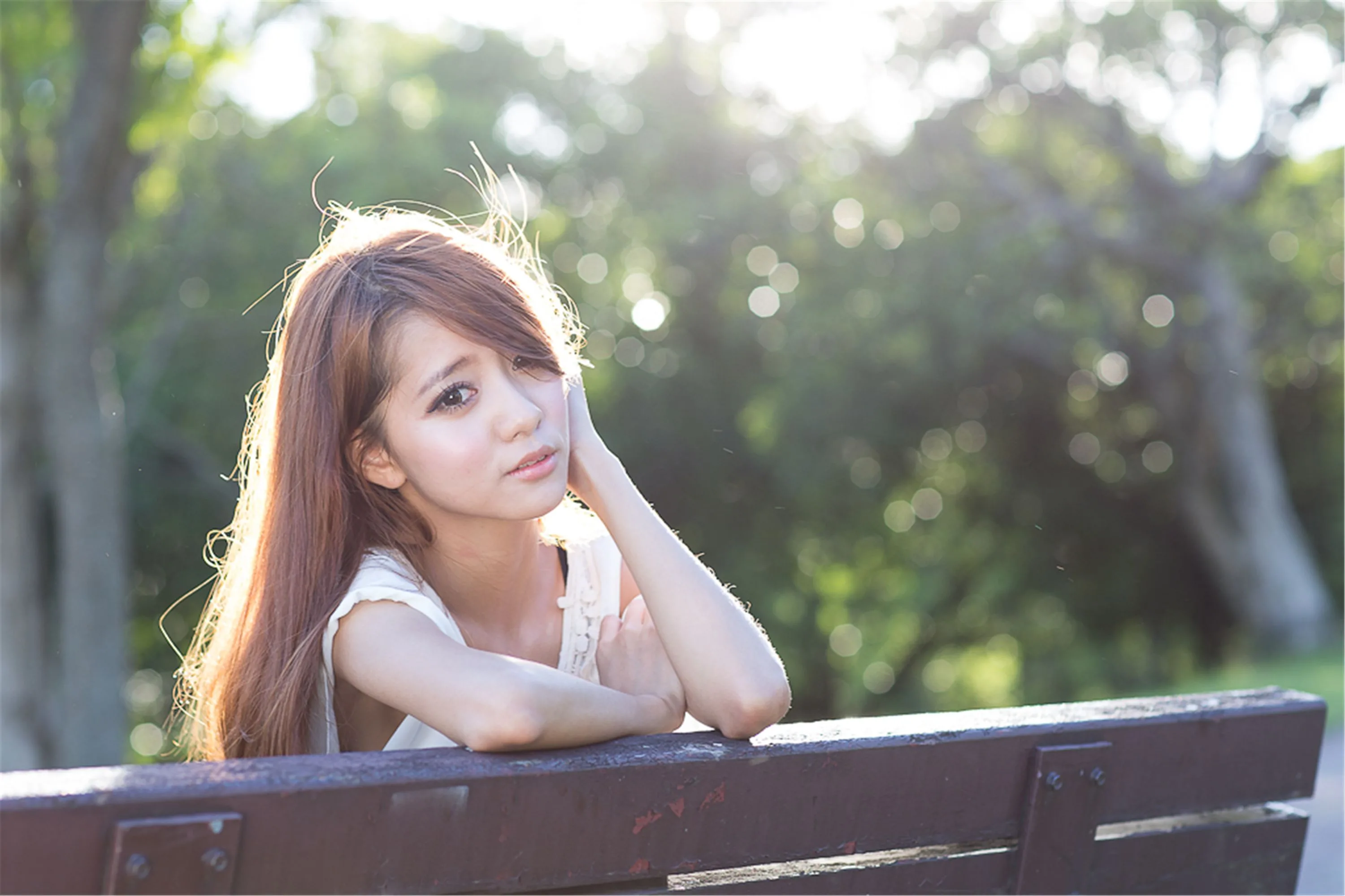 [Tổng hợp từ Internet] Yan An - Buổi chụp ảnh ngoài trời tại Công viên rừng Đại An - 22
